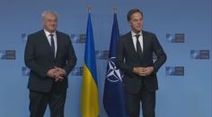 Ukrajina chce do NATO. Lipavský Kyjev podpořil, šéf Aliance odmítal odpovědět