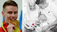 Šťastná novinka v rodině elitního sprintera! Maslák bude podruhé tátou