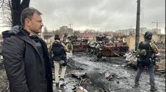 Zelenského navštívily špičky EU. Podívaly se i do nedaleké Buči