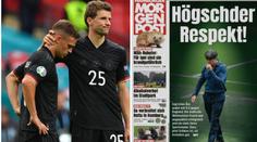 Knockout ve Wembley, německý tisk reaguje na tvrdou porážku od Anglie&nbsp;