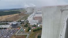 Rekonstrukce chladicí věže elektrárny. Dukovany zaznamenaly historický milník