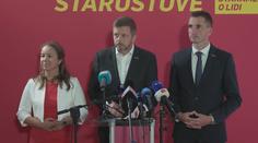 Starostové z vlády neodejdou. Rakušan chce dál plnit programové prohlášení
