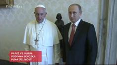 Putin na audienci u papeže: Napětí šlo krájet! Dostal anděla míru