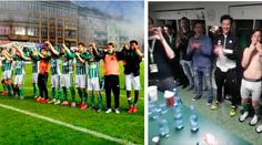 Takhle burácela celá Bohemka! VIDEO oslav ze šatny fotbalistů