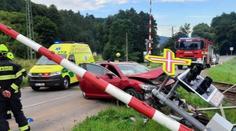Hrozivá nehoda: Česká rodina při cestě z Chorvatska havarovala na přejezdu