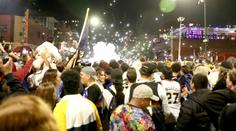 Oslavy titulu NBA v Denveru se zvrhly. Do akce šla policie, devět osob postřelených