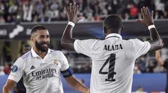 Alaba a Benzema rozhodli. Real Madrid slaví triumf v Superpoháru UEFA