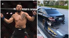 Bouřlivák Mike Perry znovu řádil! Roztřískal auto za 1,5 milionu korun