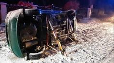 Sněhová kalamita omezila provoz na dálnici D3, tisíce lidí neměly elektřinu
