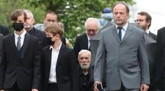 Josef Abrhám se přijel rozloučit s Libuší Šafránkovou i do Šlapanic