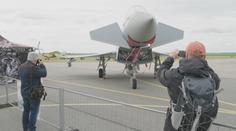 Letiště v Čáslavi se opět otevřelo veřejnosti. Burácely tam hlavně gripeny