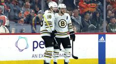 Pastrňák potvrdil, že se mu s Philadelphií daří. K výhře pomohl dvěma góly