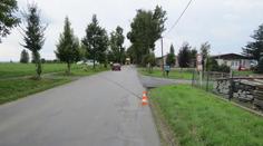 Kuriózní nehoda: Přetržený kabel zranil cyklistu!