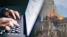 VIDEO: Osud Notre-Dame sledovaly miliony lidí v přímých přenosech