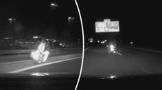 Policisté na Liberecku pronásledovali motorkáře, muž měl být ve vězení