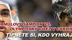 Formulový šampion versus olympijský vítěz v cyklistice. Nevěříte?