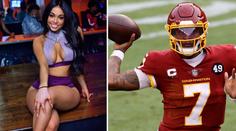 Fotbalista z NFL obětí domácího násilí, praštila ho sexy manželka