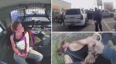 Zatčená žena se vyvlékla z pout a ujela policejním autem! VIDEO
