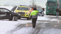 Nehoda zablokovala dálnici! Kolony až 13 km, zdržení 80 minut