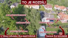 Pohled z letadla na dům Bartošové: Iveta žila jako v džungli! VIDEO