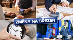 Cenění balíků, účtenky i změna času! Tohle bude od března jinak