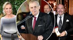 Zeman chystá večírek pro přátele. Zazpívá mu Vondráčková i David