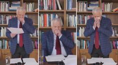 VIDEO: Kašel, rýma, únava. Kamery zachytily Klause nemocného covidem