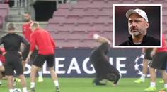 Bago, trenére! Trpišovský na slavném Camp Nou musel metat i kotrmelce