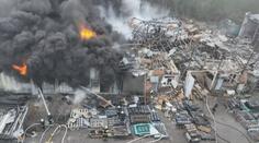 Rusové ostřelovali Ukrajinu. Zasáhli nemocnici a poškodili hráz nádrže
