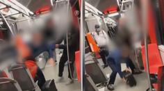 Drsná rvačka kvůli roušce! Cestující se pobili v pražské tramvaji. VIDEO