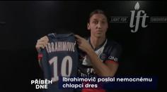 DOJEMNÉ! Malý nemocný kluk ze Sarajeva dostal Zlatanův dres