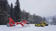 Lavina v Jeseníkách zasypala skialpinistu, už ho neoživili