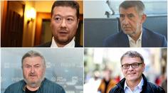 EXKLUZIVNÍ PRŮZKUM popularity politiků: Který lídr u voličů vede?