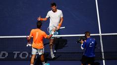 Berdych byl bez šance, dostal i kanára. Končí ale i Nadal