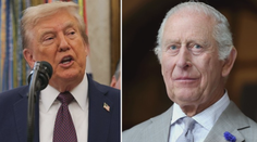 Přísná bezpečnostní opatření a figurky s Trumpem. Prezident USA míří do Británie