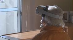 V nemocnici se podívají do Itálie i na Kanáry. Senioři si užívají virtuální realitu