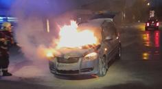 Auto v Jablonci lehlo popelem. Hasiči varují před častějšími požáry na podzim