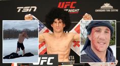 Když otužování nedopadne: UFC zápasník skončil v nemocnici