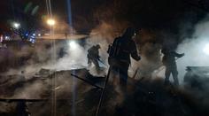 Oheň zničil ovcím krmení, zvířata se hasičům podařilo uchránit