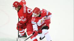 Ruští hokejisté prohráli s Běloruskem a naštvaně si odmítli převzít ceny