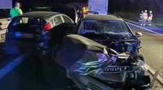 Tragédie na D11. Do hromadné nehody vjel opilý řidič. Jeden člověk zemřel