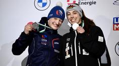 Skvělý úspěch českého skeletonu. Smíšený tým bere stříbro ve světovém poháru