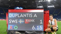 Historický moment! Tyčkař Duplantis překonal světový rekord