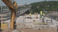 Opravy Barrandovského mostu mají být do konce léta hotové, slíbil Hřib