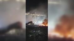Dubají otřásla exploze způsobená požárem na kontejnerové lodi