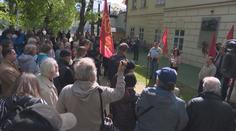 Česko si připomíná První máj. Na demonstraci Chceme mír! nikdo nepřišel