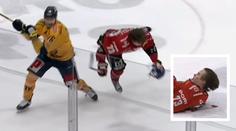 Horor a krev po drsném hitu! Nechtěl jsem ublížit, kaje se český hokejista