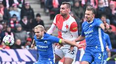 Slavia se na 14. výhru v sezóně nadřela. Dynamo má třetí bod, Plzeň otáčela
