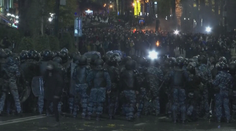 Gruzie čelí ostrým protestům. Občané bojují proti odklonu od EU