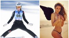 Tohle schovává v kombinéze? Sexy skokanka ukázala světu božské tělo